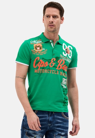 CIPO & BAXX Poloshirt in Grün