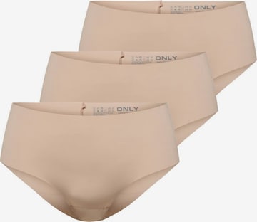 ONLY Boyshorts in Beige: front