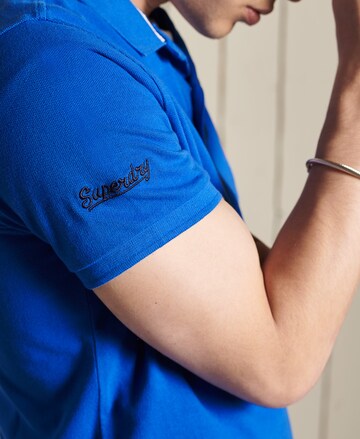 Superdry Regular Fit Shirt in Blau