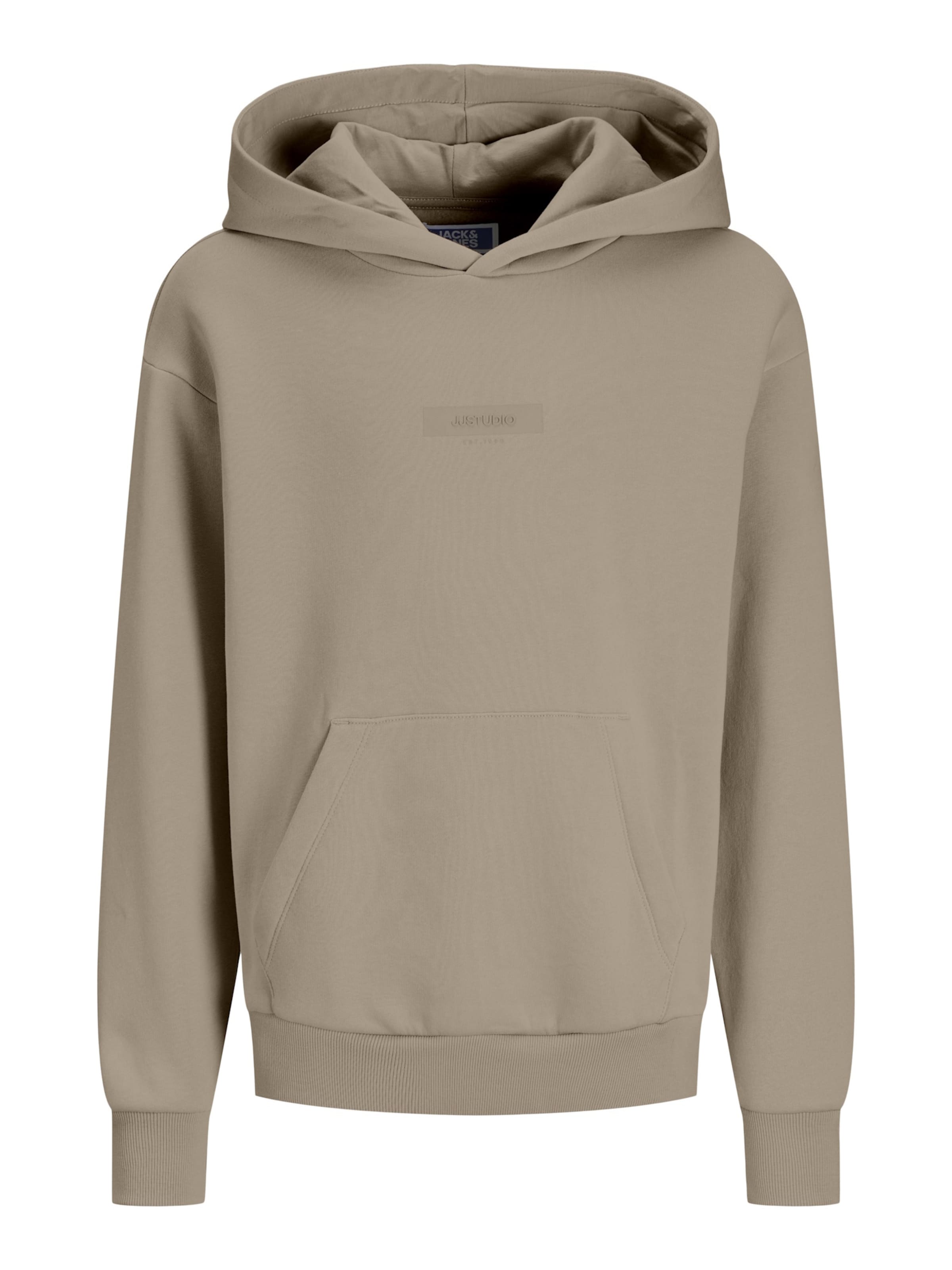 Felpa 'Taka' di Jack & Jones Junior in marrone: frontale