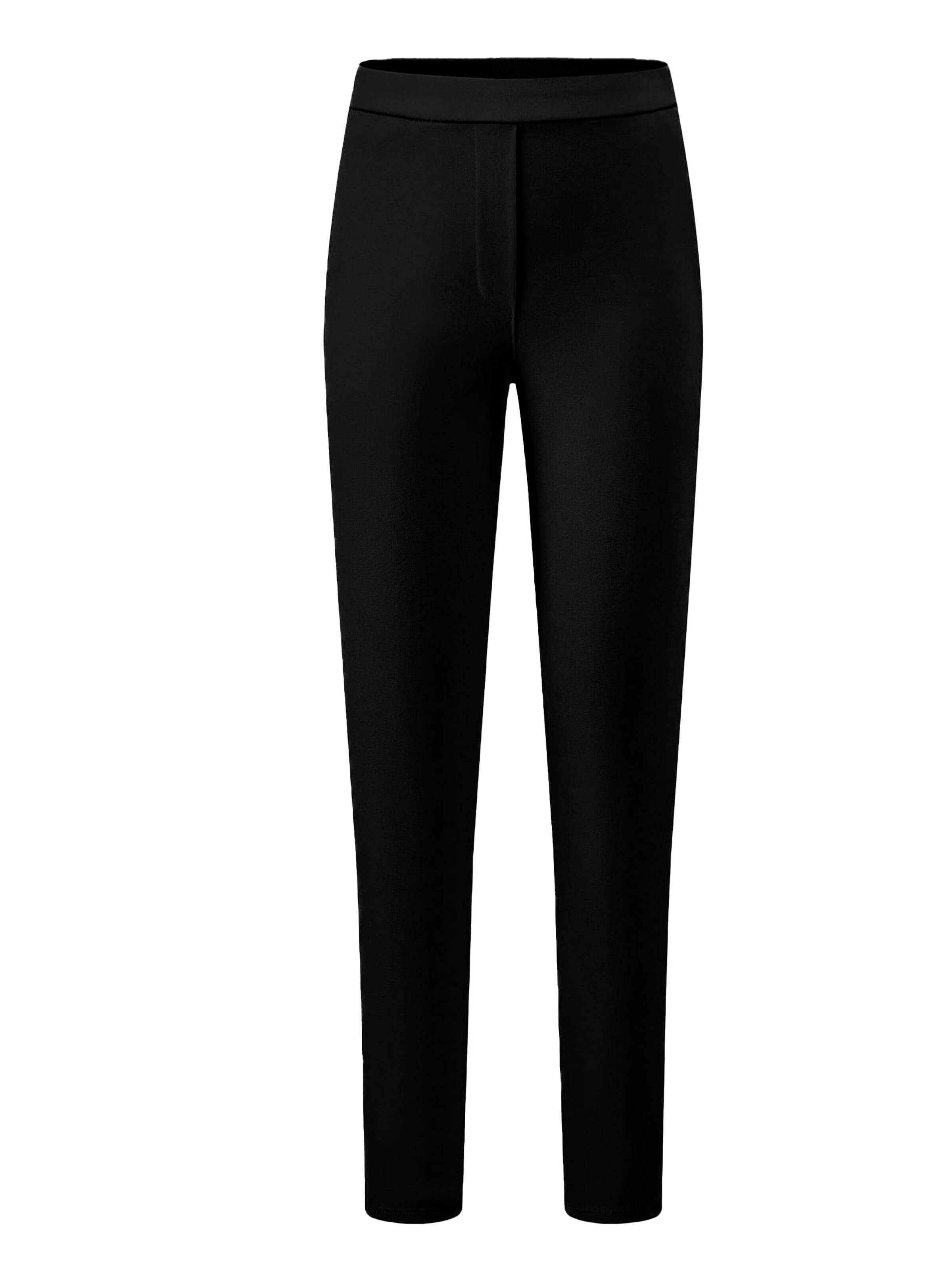 SASSYCLASSY Regular Chino trousers in Black: front