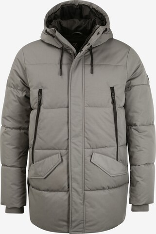 INDICODE JEANS Winterparka 'Cavert' in Grijs: voorkant