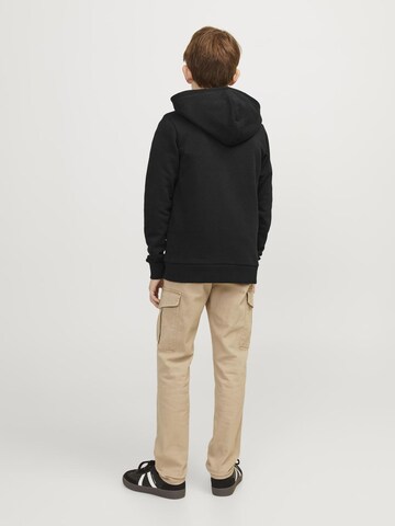 Jack & Jones Junior - Sudadera con cremallera en negro