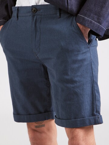 Coupe slim Pantalon chino 'SLHLUTON' SELECTED HOMME en bleu