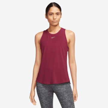 NIKE Sports Top in Red: front