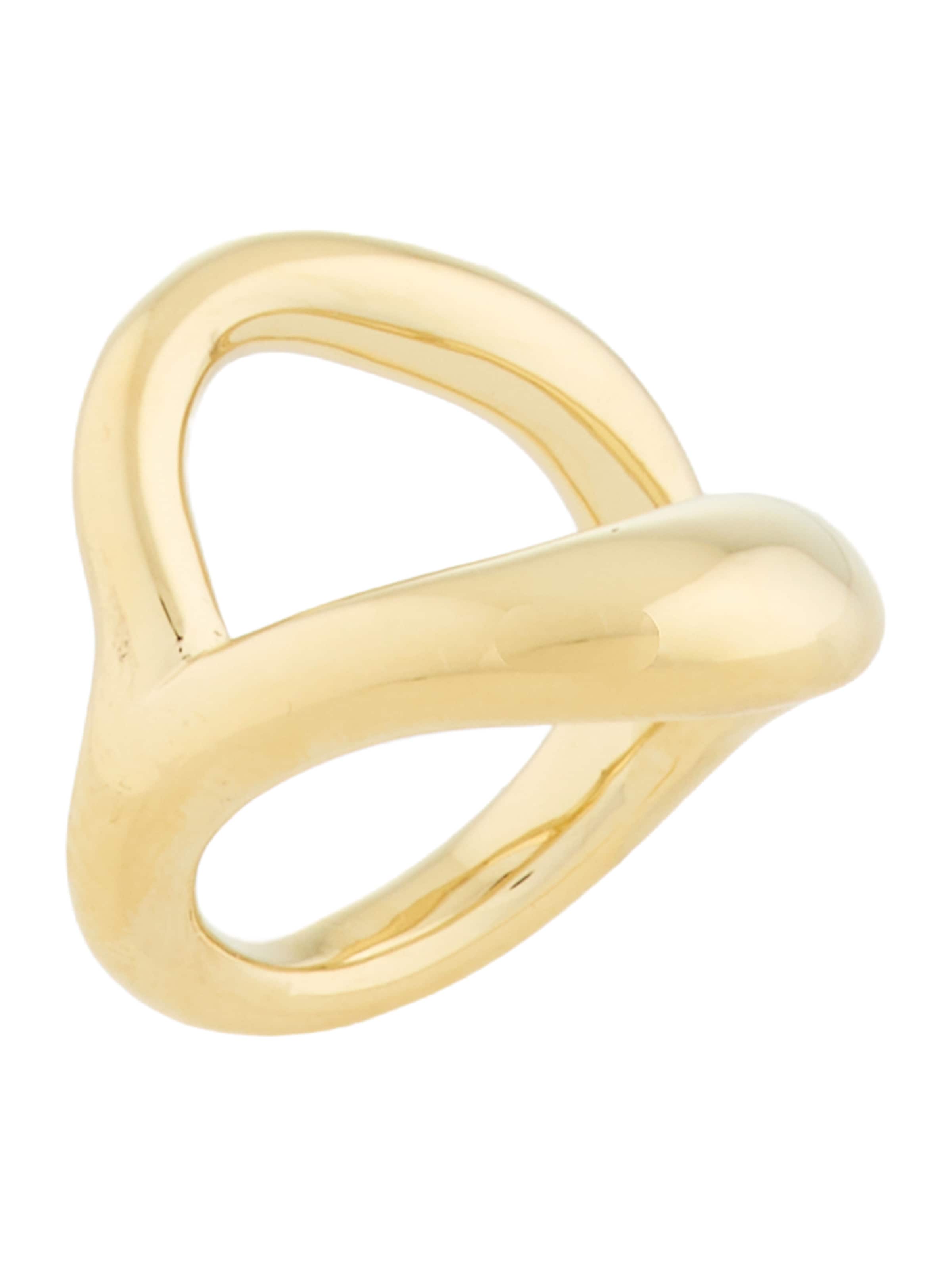 & Other Stories Ring in 52-53 in de kleur Goud, Productweergave