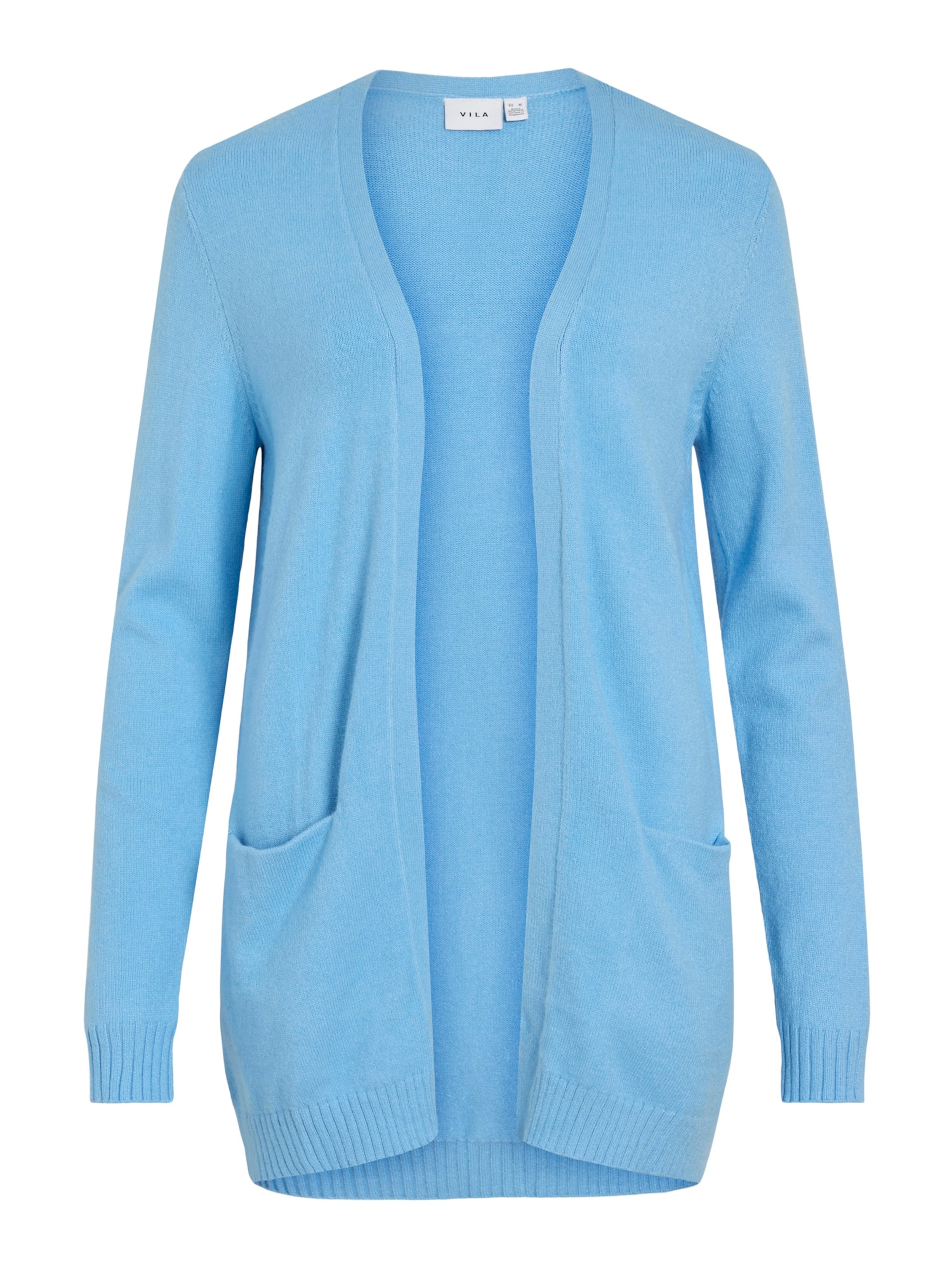 Cardigan 'VIRil' VILA en bleu : devant