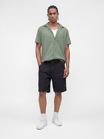 GAP Regular fit Button Up Shirt in Green