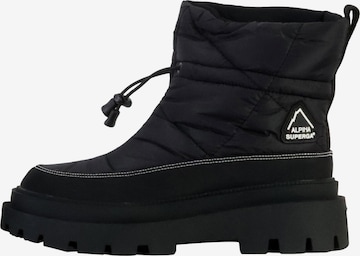 SUPERGA Botki po kostki w kolorze czarny: przód