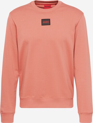 Sweat-shirt 'Diragol' HUGO en rose : devant