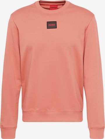 HUGO Sweatshirt 'Diragol' in Pink: front