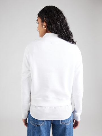 GUESS JEANS Collegepaita värissä valkoinen