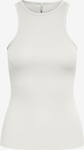 ONLY - Top 'Milli' em branco: frente