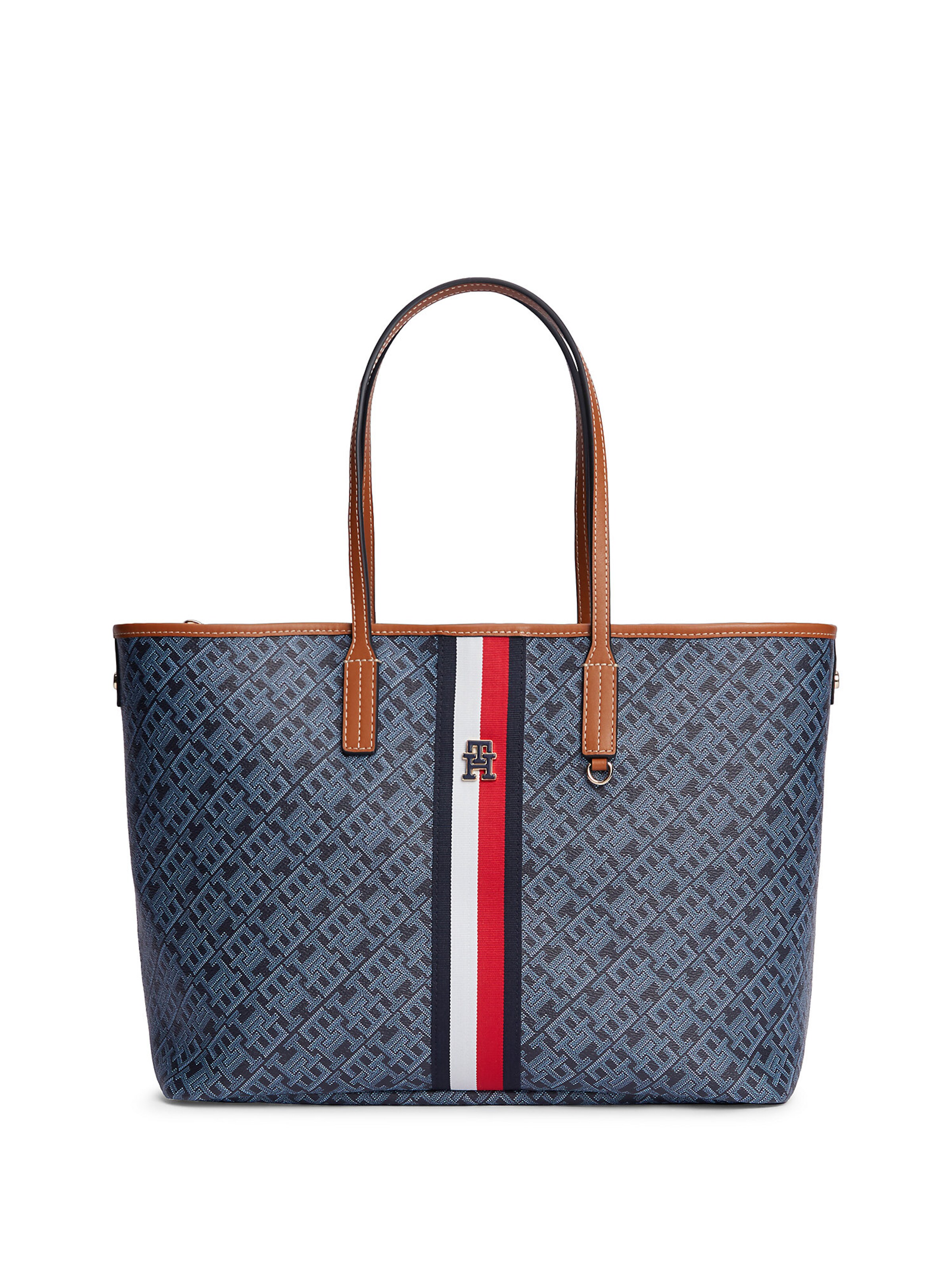 TOMMY HILFIGER Shopper in Blau: Vorderseite