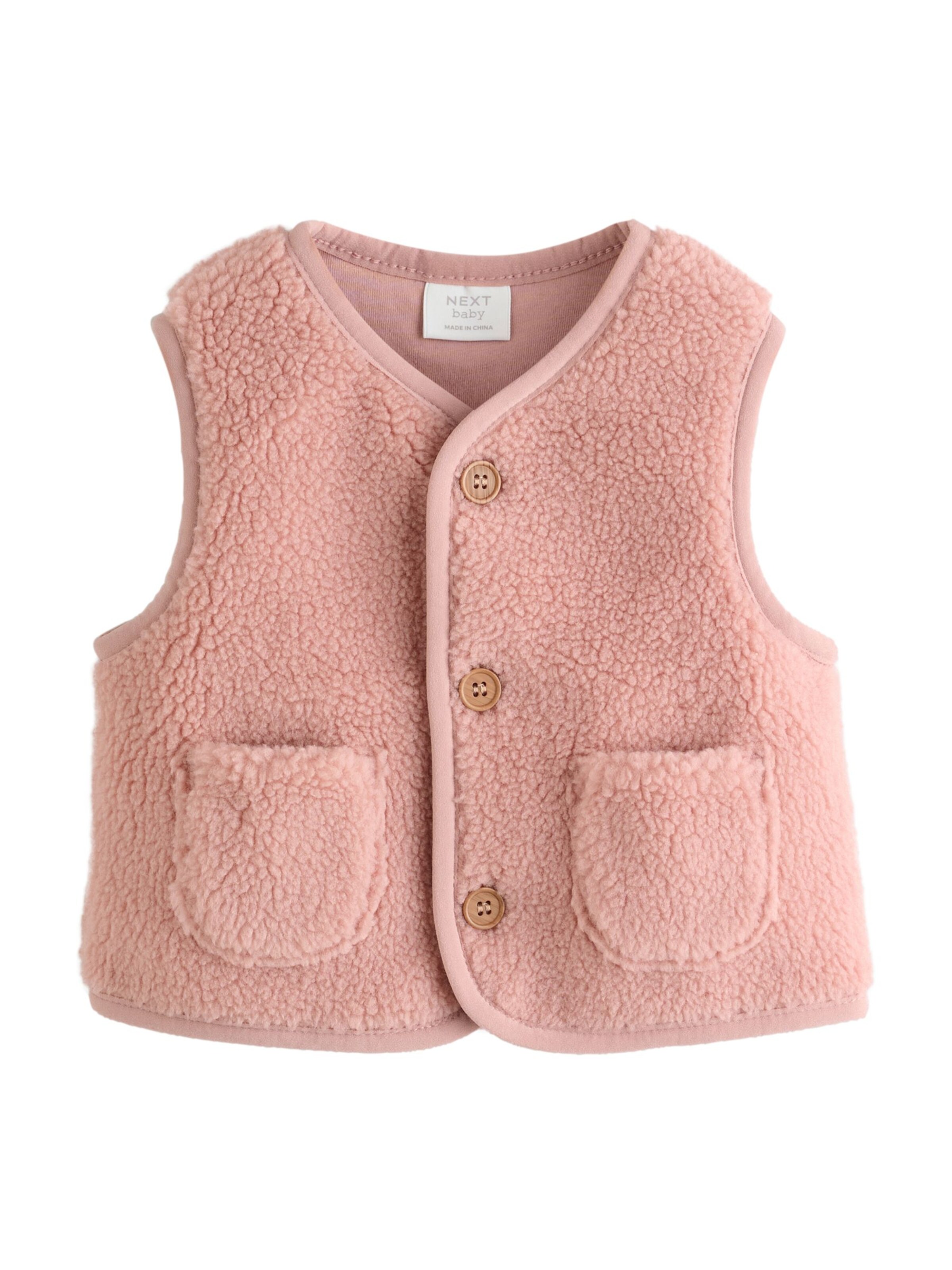 Next Жилетка в Ярко-розовый: спереди