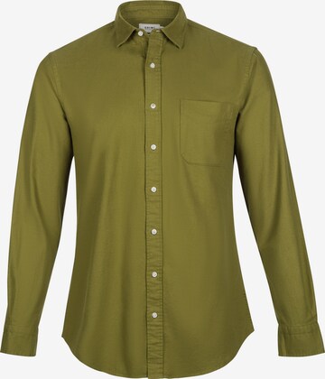 Coupe regular Chemise 'Tyler' Shiwi en vert : devant