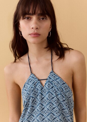 MANGO TEEN Summer Dress 'Ses' in Blue