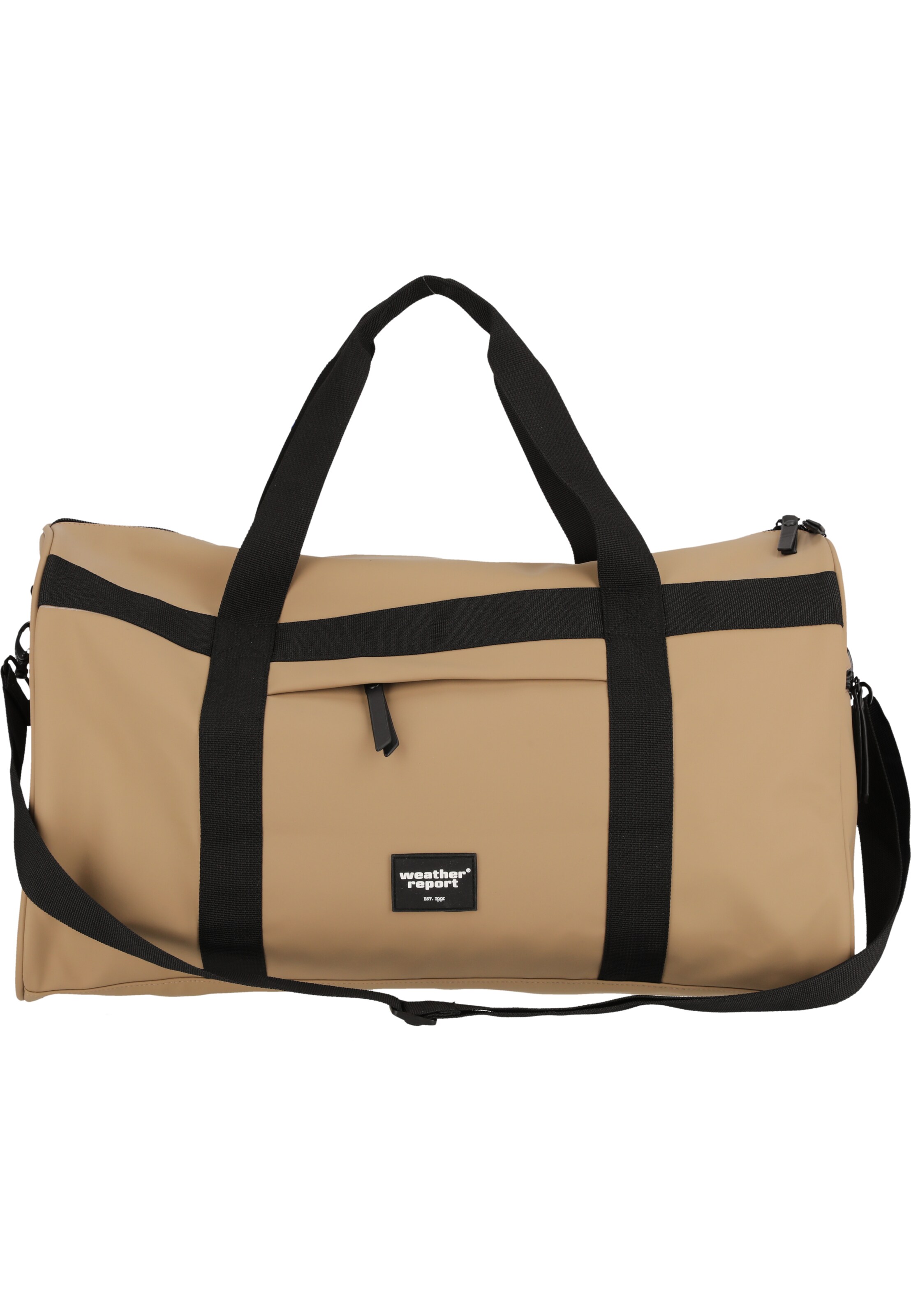 Weather Report Sporttasche 'Bronze' in Grau: Vorderseite