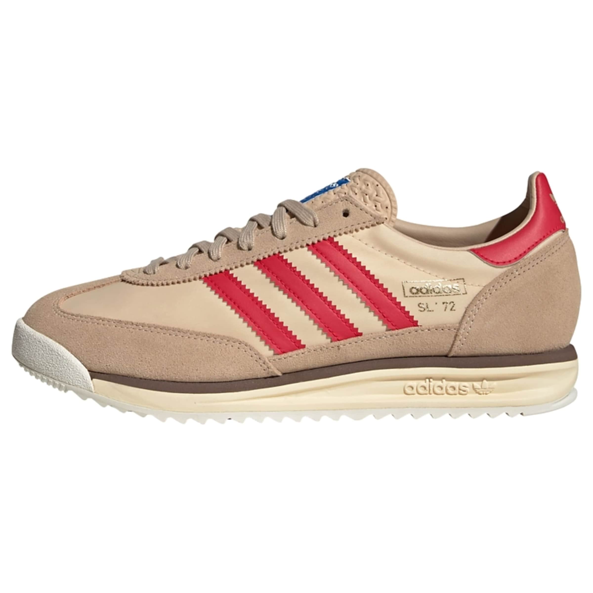 ADIDAS ORIGINALS Platform trainers 'SL 72 RS' in Beige: front