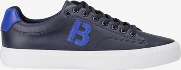 Baskets basses BOSS en bleu : devant