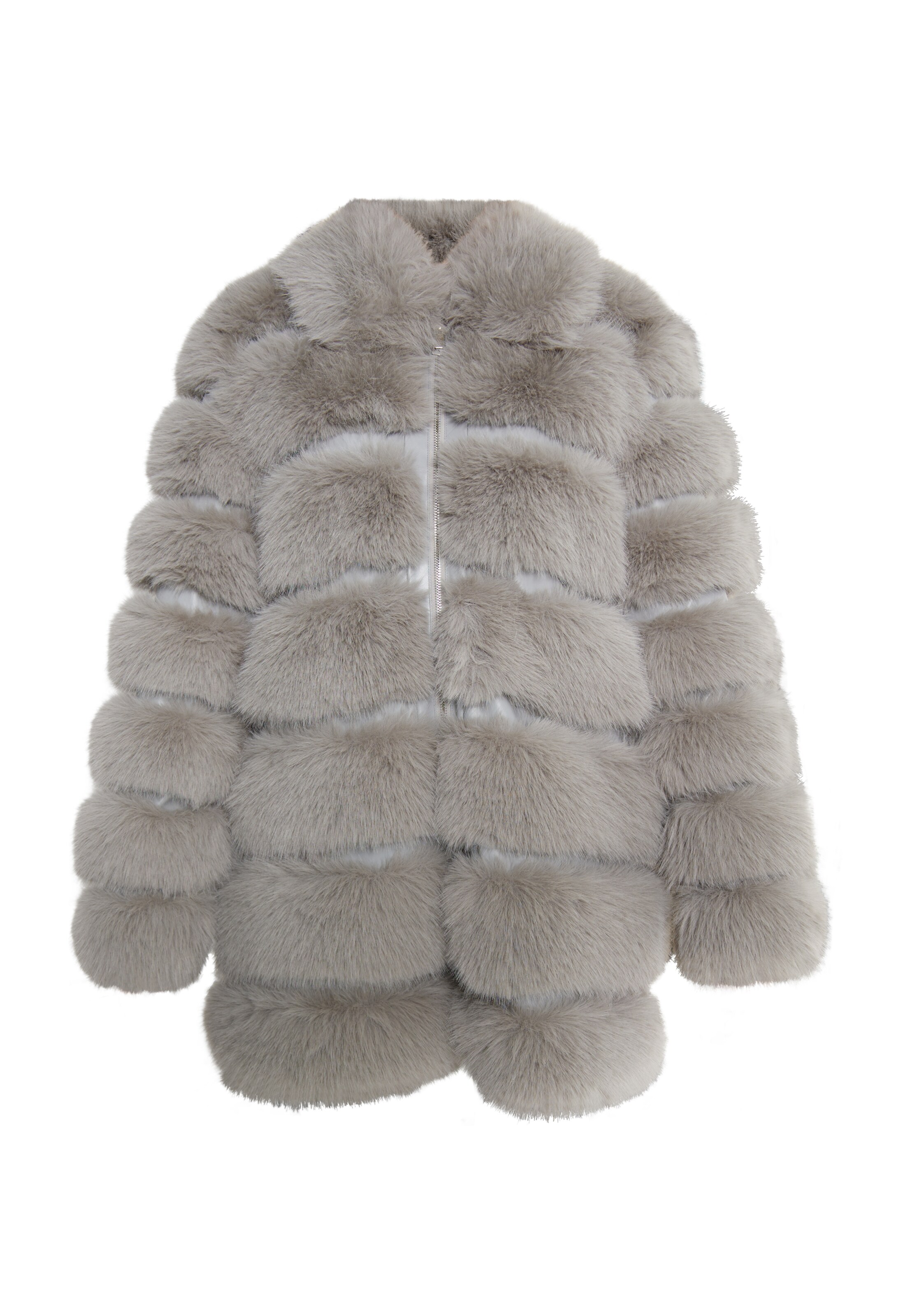 fainaZimska jakna - siva boja: prednji dio