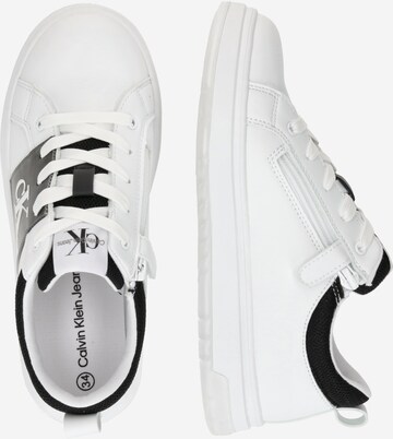 Sneaker de la Calvin Klein Jeans pe alb