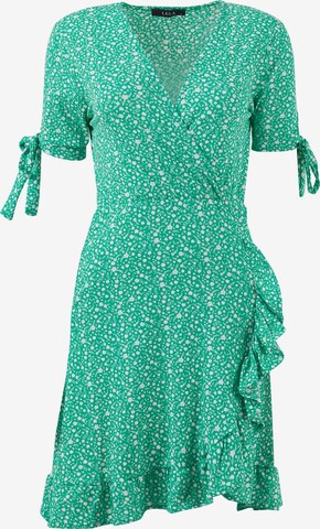 LELA Sommerkleid in Grün: predná strana