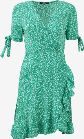 LELA Summer Dress in Green: front
