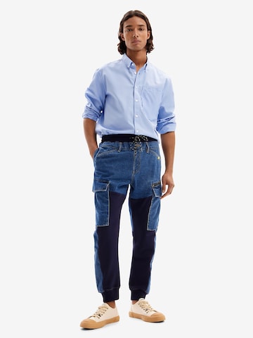 Desigual - Tapered Vaquero en azul