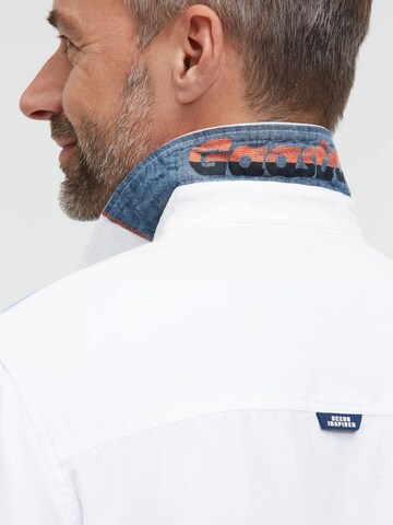 Gaastra Regular fit Button Up Shirt in White
