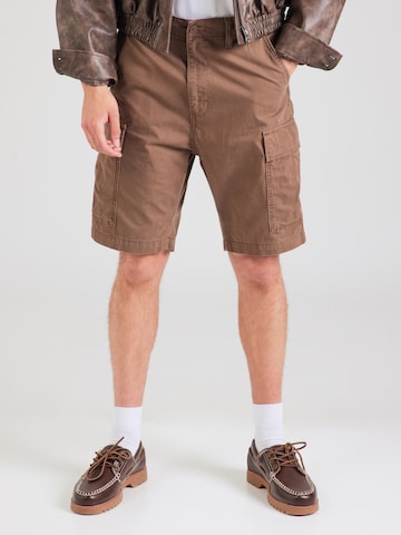 LEVI'S ® Loosefit Gargohousut 'CARRIER' värissä ruskea: etupuoli