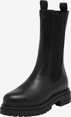 Ca'Shott Chelsea boots 'ANNAH' in Zwart: voorkant