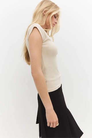 No Matter What Bluse in Beige