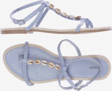 COX Sandalen 41 in Blau: predná strana