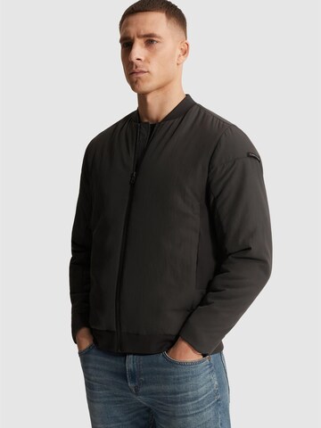 CAST IRON Tussenjas 'Bomber jacket with zipper closure' in Grijs