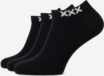 Chaussettes 'Originals Amsterdam (zwart)' SOLIT socks en noir : devant