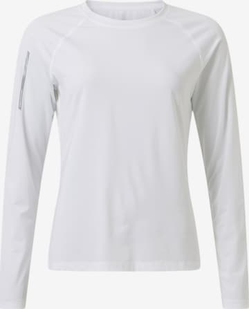 T-shirt fonctionnel 'Core' SWEDEMOUNT en blanc : devant