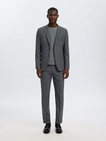 Coupe slim Veste de costume 'SLHTHEO' SELECTED en gris