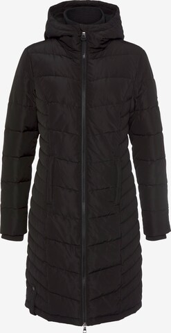 ALPENBLITZ Winter Coat in Black: front