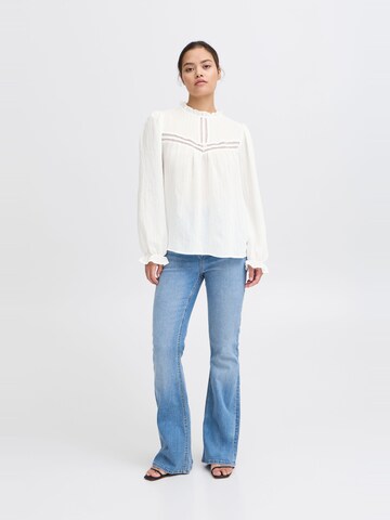 Chemisier ' IXSASSY ' ICHI en blanc