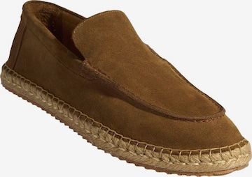 Desa Moccasins 'Slip-Ons' in Brown: front