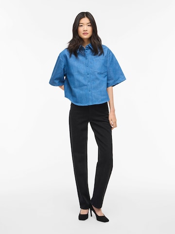 VILA Blouse 'VILuna' in Blauw