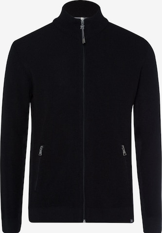 BRAX Knit Cardigan 'John' in Black: front