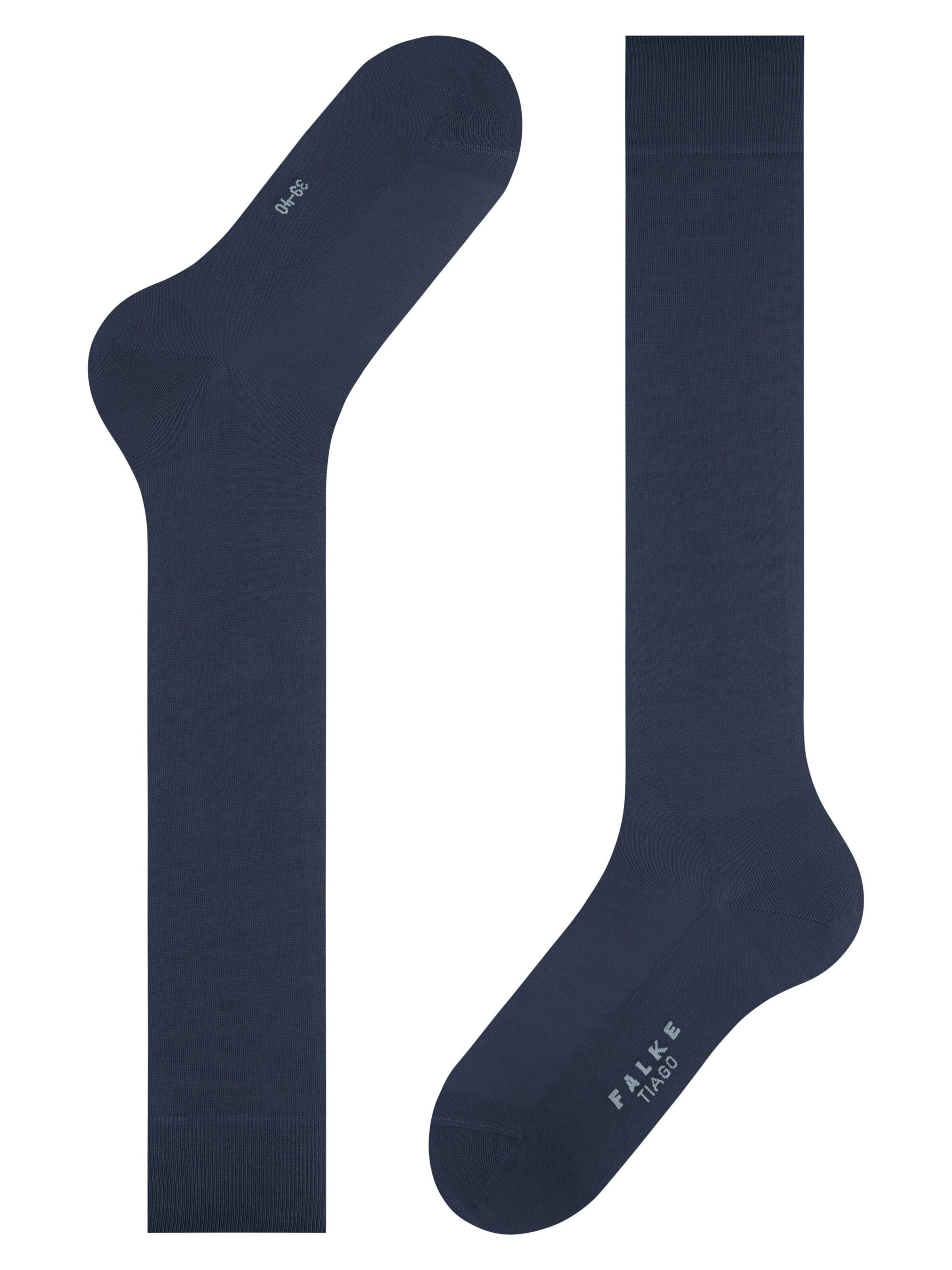FALKE Knee High Socks 'Tiago' in Blue