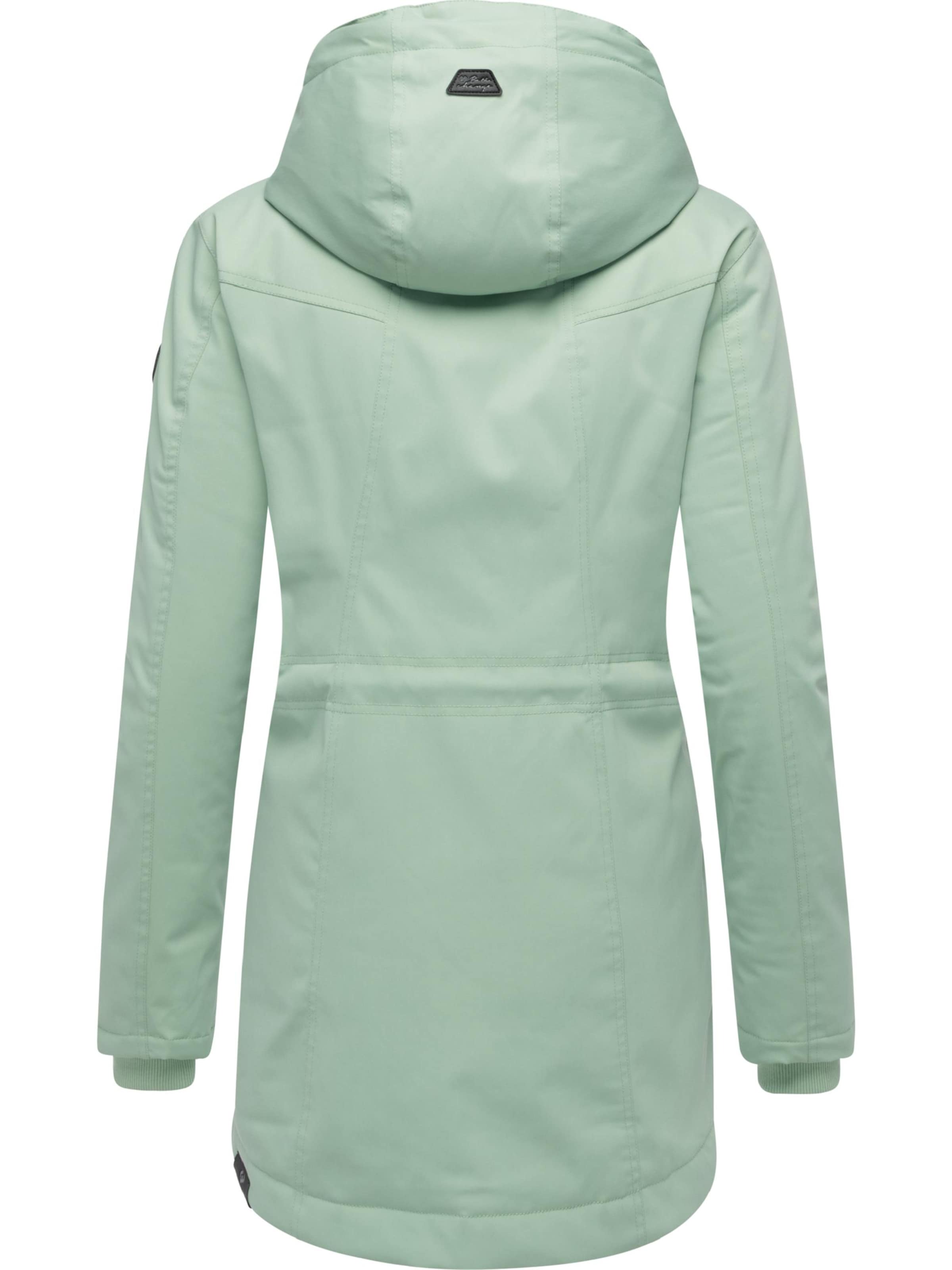 Ragwear Winter Jacket 'Ellsa' in Green