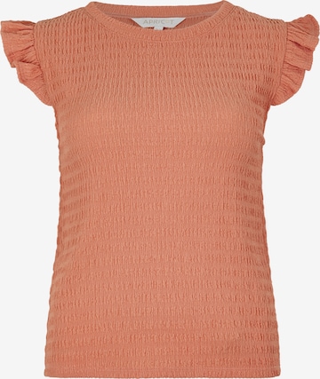 T-shirt Apricot en rose : devant