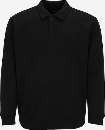 JACK & JONES Collegepaita 'JJEBradley' värissä musta: etupuoli