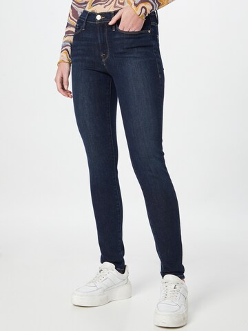FRAME Skinny Jeans 'JEANNE' in Blauw: voorkant