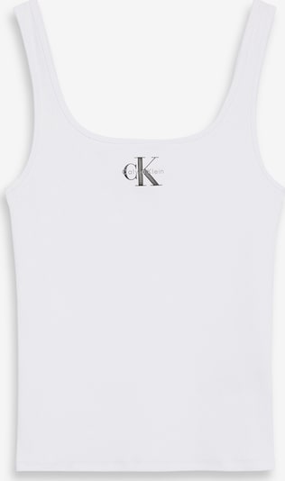 Calvin Klein Jeans Top veličine XXXS u crna / bijela, Pregled proizvoda
