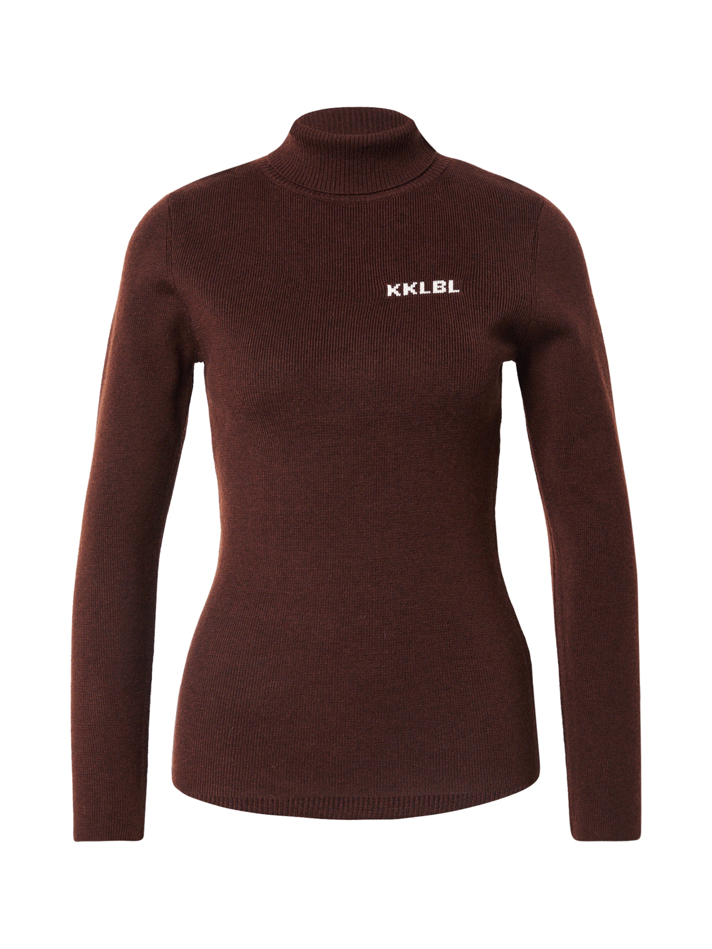 Karo Kauer Sweter w kolorze brązowy: przód